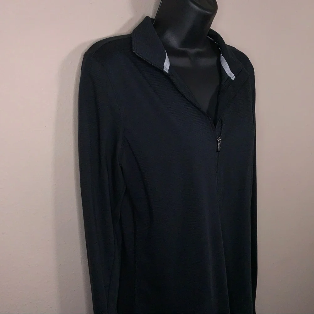 Small Under Armour Black Activewear Jacket Lightweight Stretch Lightweight